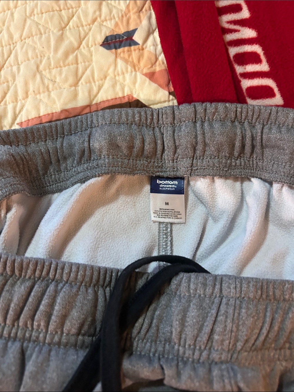 University of Oklahoma Sooners Lounge Pants - Gray & Crimson - Picture 2 of 6